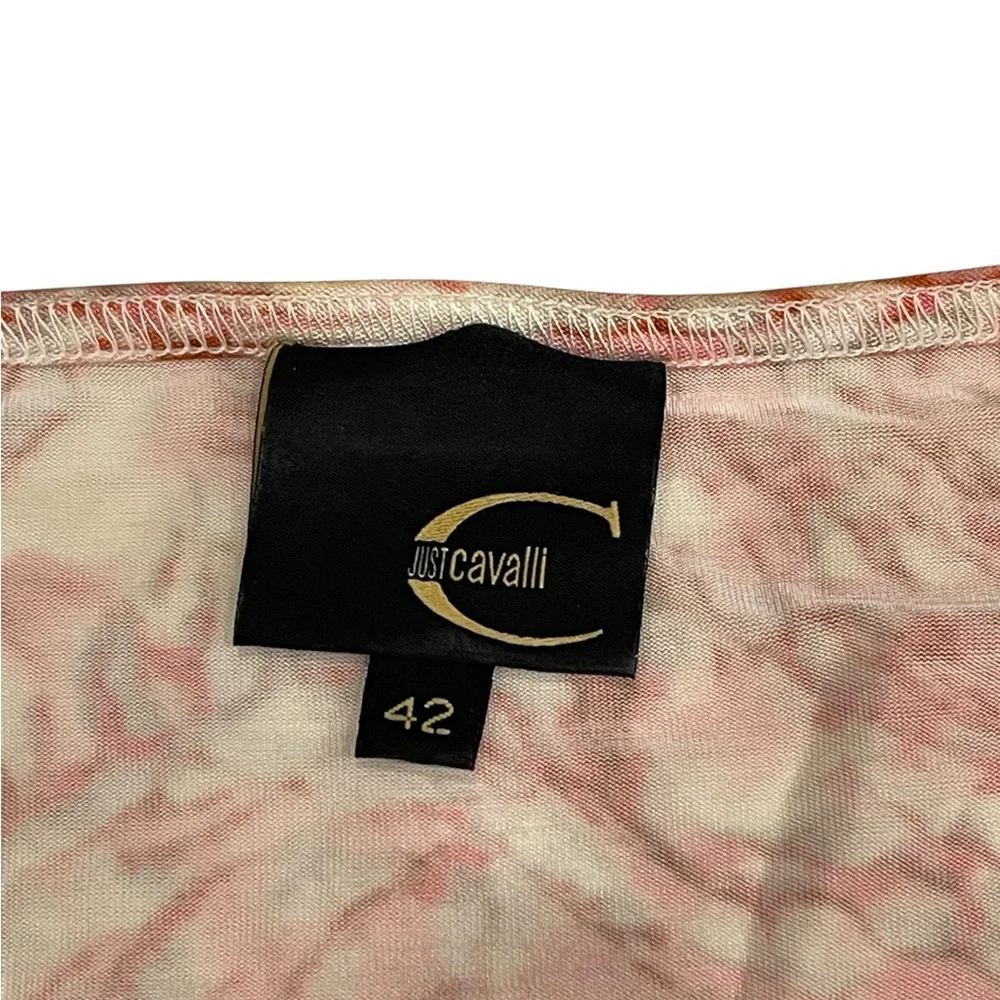 JUST CAVALLI boho fairycore floral midi dress Size:42 - Picture 8 of 11